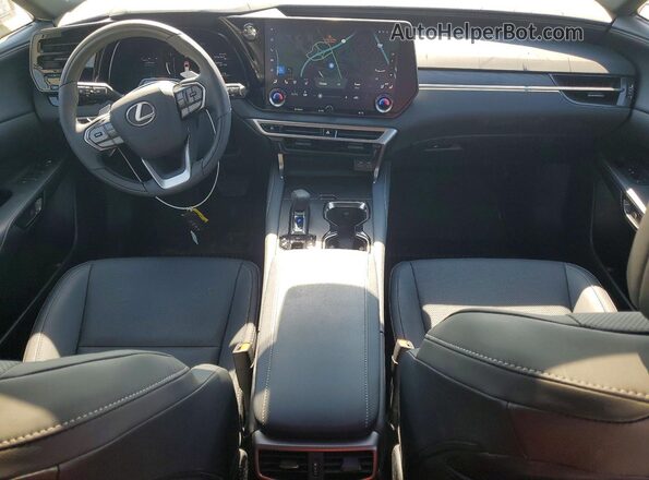 2T2BAMCA4SC111401 2025 LEXUS RX Black Вид панелі приладів