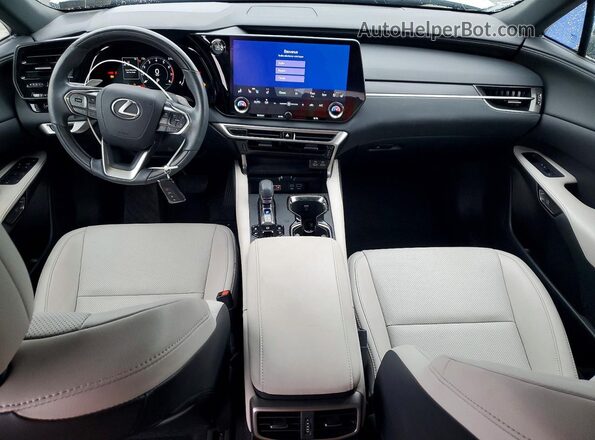 2T2BAMCA5RC066432 2024 LEXUS RX Silver Вид панелі приладів