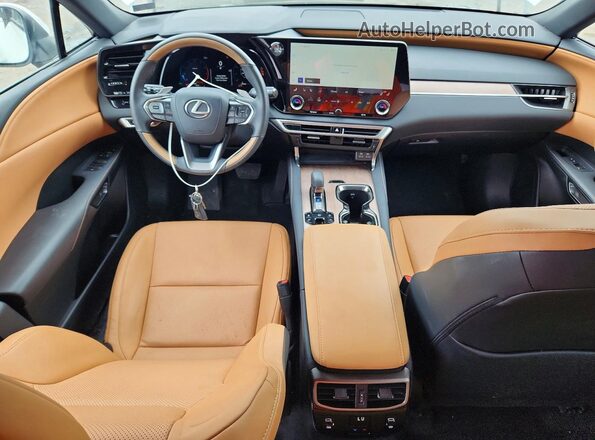 2T2BAMCA5SC092048 2025 LEXUS RX White Dashboard view