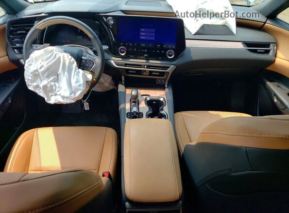 2T2BAMCA5SC094768 2025 LEXUS RX Silver Вид панелі приладів