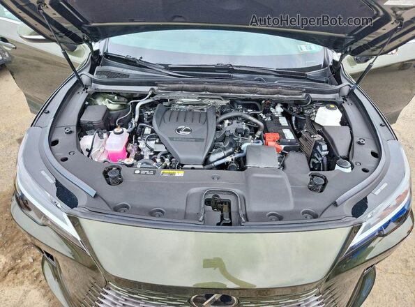 2T2BAMCA5TC137796 2026 LEXUS RX Зеленый Вид подкапотного пространства