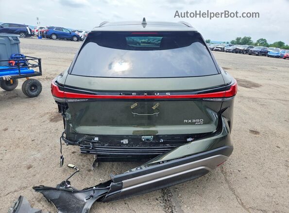 2T2BAMCA5TC137796 2026 LEXUS RX Зеленый Вид сзади