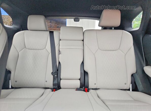 2T2BAMCA6PC029788 2023 LEXUS RX Green Widok tylnych siedzeń