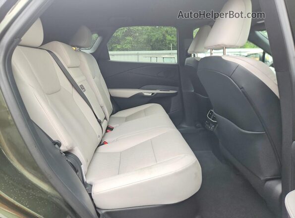 2T2BAMCA6PC029788 2023 LEXUS RX Green Widok wnętrza z tyłu
