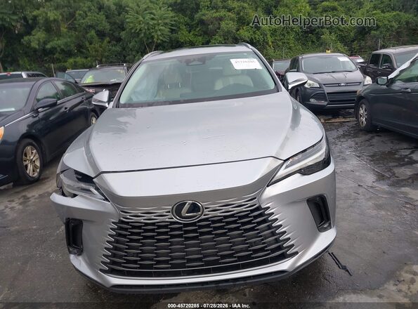2T2BAMCA6RC067301 2024 LEXUS RX 350 Серебряный Вид щитка приборов