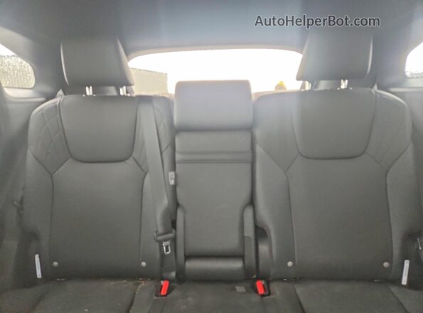 2T2BAMCA6SC106409 2025 LEXUS RX White Вид задніх сидінь