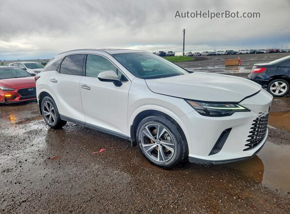 2T2BAMCA6SC106409 2025 LEXUS RX White Передня права чверть