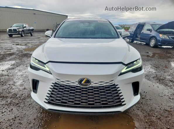 2T2BAMCA6SC106409 2025 LEXUS RX White Вид спереду