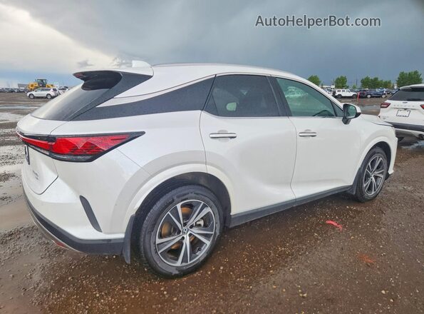 2T2BAMCA6SC106409 2025 LEXUS RX White Задня права чверть