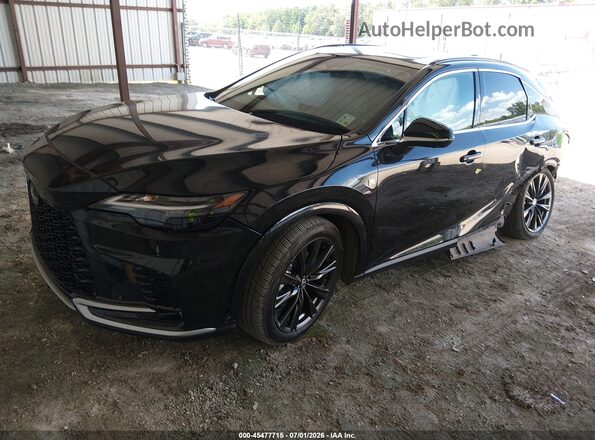 2T2BAMCA6TC132316 2026 LEXUS RX 350 Black Vista tres cuartos delantera izquierda
