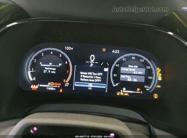 2T2BAMCA6TC132316 2026 LEXUS RX 350 Black Vista de los asientos traseros