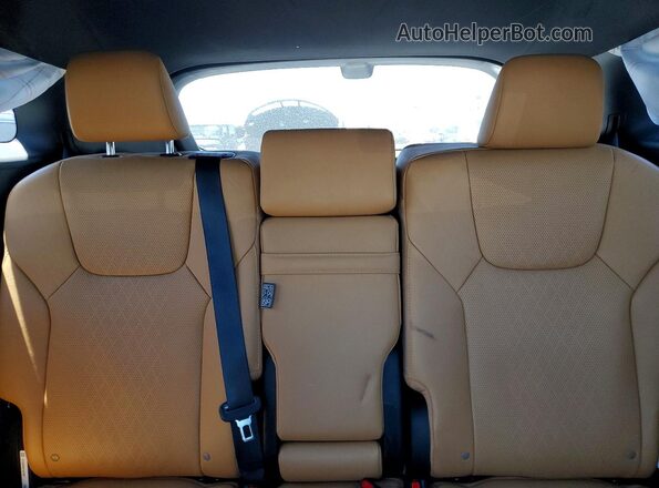 2T2BAMCA7PC034742 2023 LEXUS RX Black უკანა სავარძლების ხედი