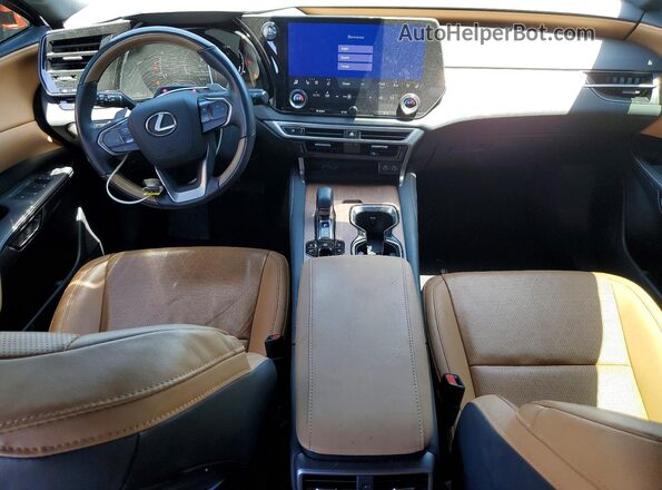 2T2BAMCA7PC034742 2023 LEXUS RX Black წინა პანელის ხედი