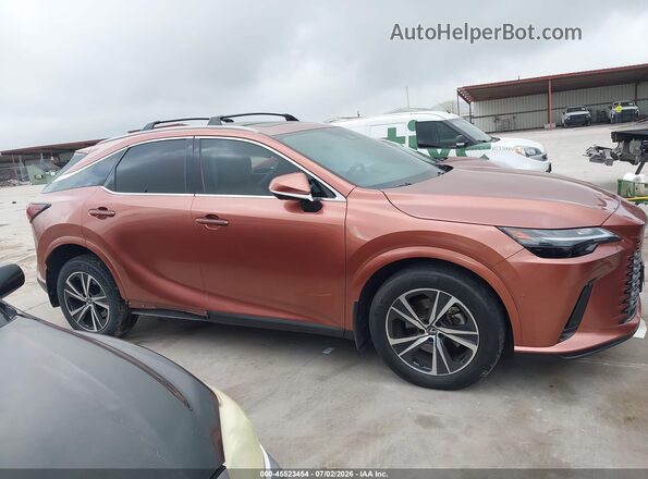 2T2BAMCA7RC043251 2024 LEXUS RX 350 Orange Rear interior view