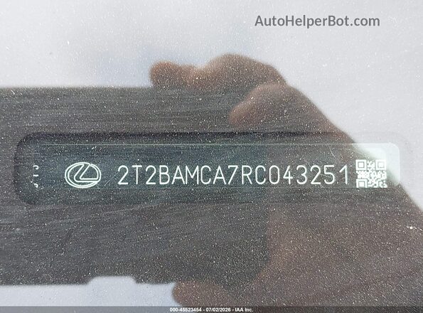 2T2BAMCA7RC043251 2024 LEXUS RX 350 Orange Engine compartment view
