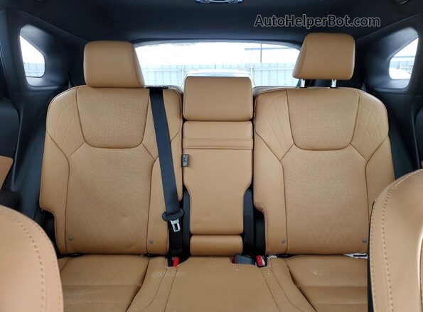 2T2BAMCA7SC112686 2025 LEXUS RX Blue უკანა სავარძლების ხედი