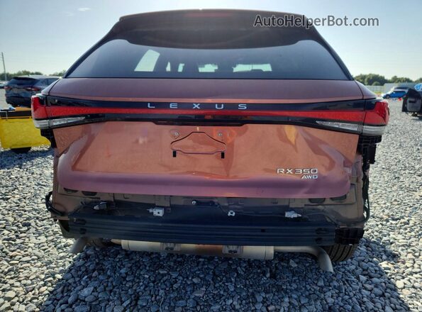 2T2BAMCA8PC032899 2023 LEXUS RX Orange Rear view