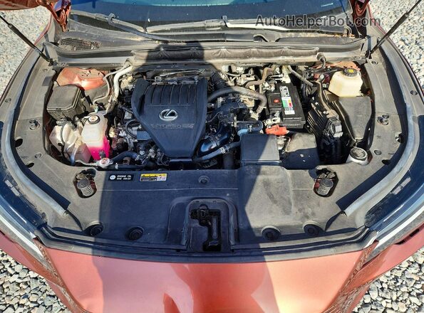 2T2BAMCA8PC032899 2023 LEXUS RX Orange Engine compartment view