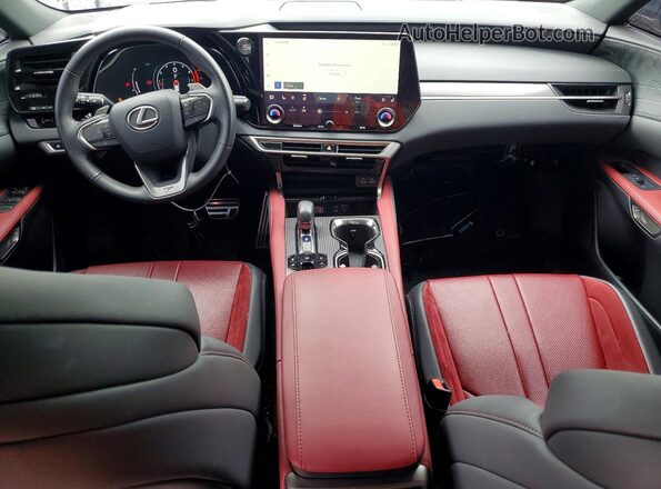 2T2BAMCA8RC078087 2024 LEXUS RX Черный Вид панели приборов
