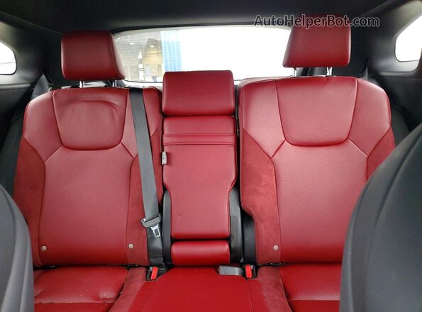 2T2BAMCA8RC078087 2024 LEXUS RX Черный Вид задних сидений