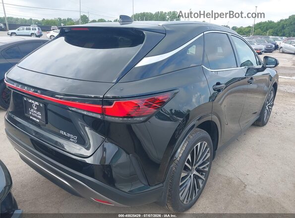2T2BAMCA8TC136514 2026 LEXUS RX 350 Black Rear right