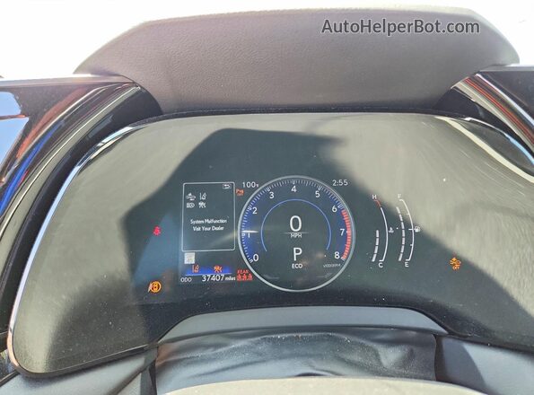 2T2BAMCA9PC013178 2023 LEXUS RX Black Widok zestawu wskaźników