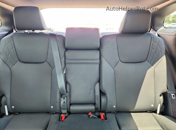 2T2BAMCA9PC013178 2023 LEXUS RX Black Widok tylnych siedzeń