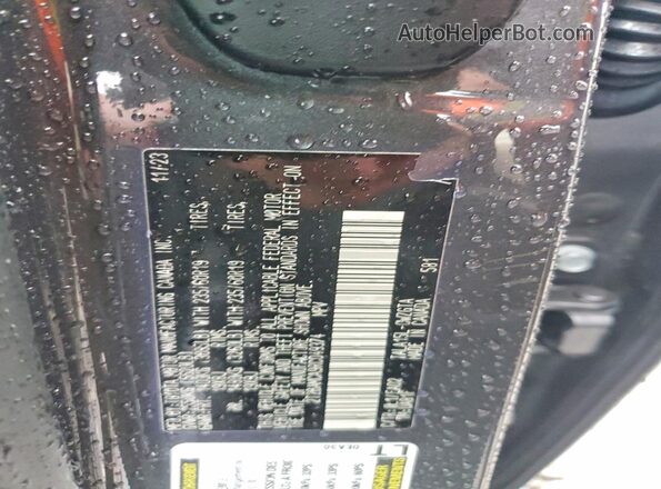 2T2BAMCA9RC049374 2024 LEXUS RX Gray Vista de la etiqueta del VIN