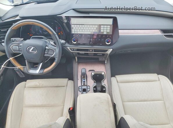 2T2BAMCA9RC069284 2024 LEXUS RX Синий Вид панели приборов