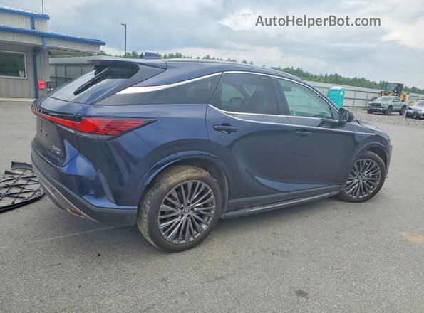 2T2BAMCA9RC069284 2024 LEXUS RX Синий Задняя правая четверть