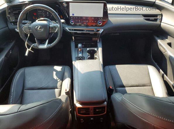 2T2BAMCA9RC079846 2024 LEXUS RX Silver Առջևի վահանակի տեսք