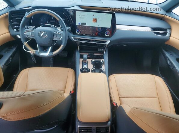 2T2BAMCA9SC093512 2025 LEXUS RX White Vista del salpicadero