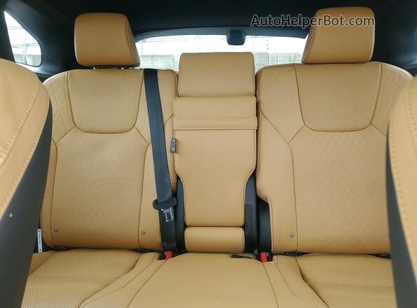 2T2BAMCA9SC093512 2025 LEXUS RX White Vista de los asientos traseros