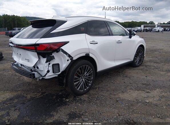 2T2BAMCA9SC111474 2025 LEXUS RX 350 White Tył prawy
