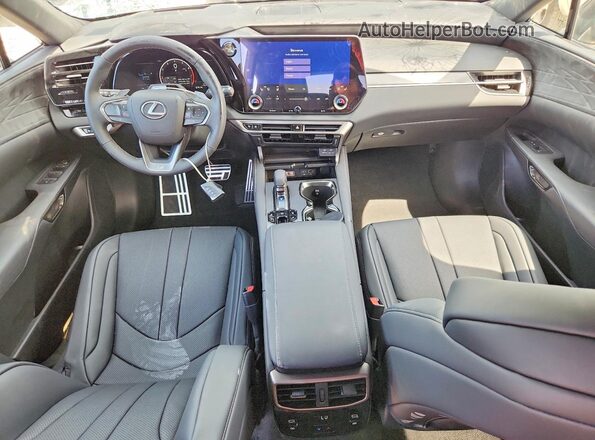 2T2BAMCA9TC145822 2026 LEXUS RX Gray წინა პანელის ხედი