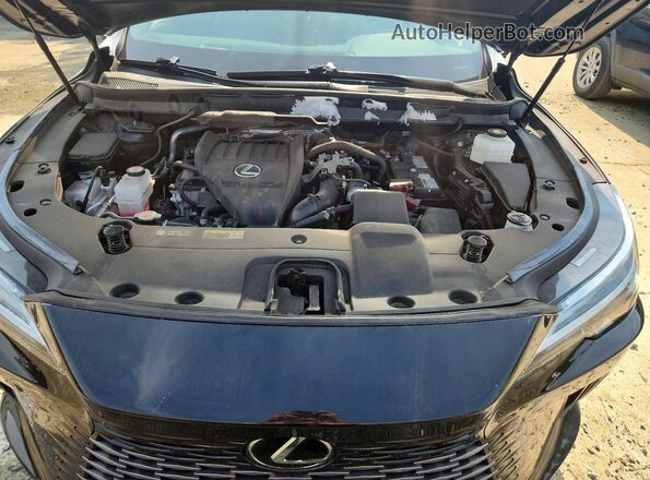 2T2BAMCAXPC015036 2023 LEXUS RX Black ძრავის განყოფილების ხედი