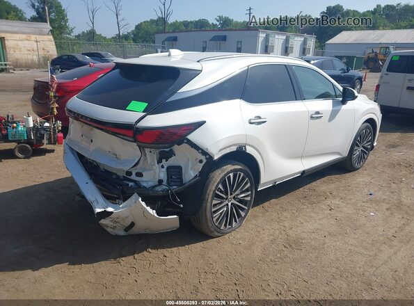 2T2BAMCAXRC054700 2024 LEXUS RX 350 Белый Задняя правая четверть