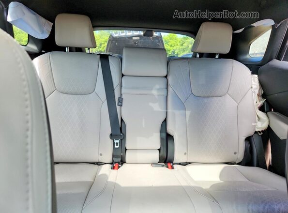 2T2BBMCA0RC046148 2024 LEXUS RX Черный Вид задних сидений