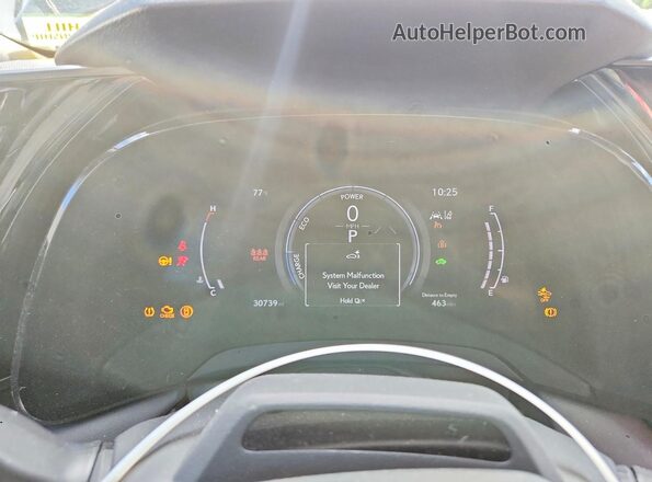 2T2BBMCA0RC046148 2024 LEXUS RX Черный Вид щитка приборов