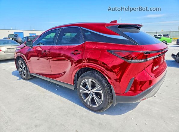 2T2BBMCA0SC101946 2025 LEXUS RX Red Задня ліва чверть