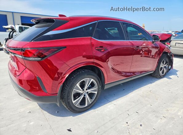 2T2BBMCA0SC101946 2025 LEXUS RX Red Задня права чверть