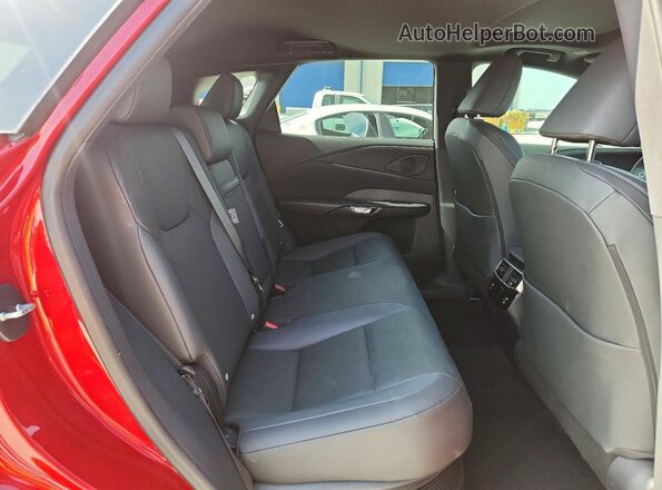 2T2BBMCA0SC101946 2025 LEXUS RX Red Вид задньої частини салону