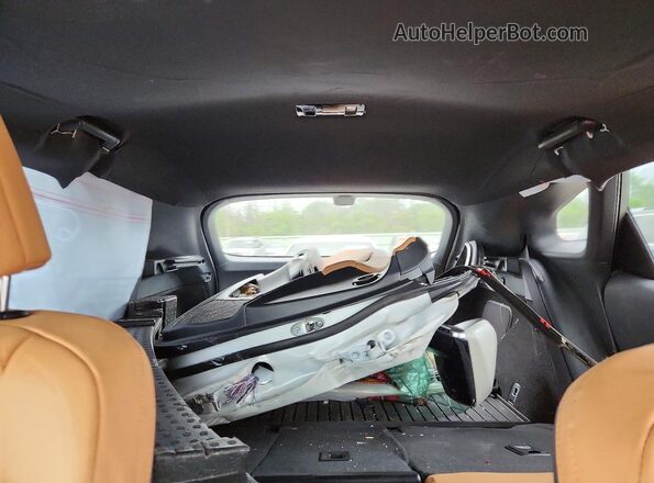 2T2BBMCA1RC024885 2024 LEXUS RX White Rear seats view