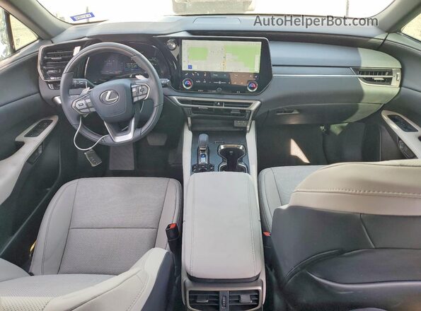 2T2BBMCA1SC065345 2025 LEXUS RX White Vista del salpicadero