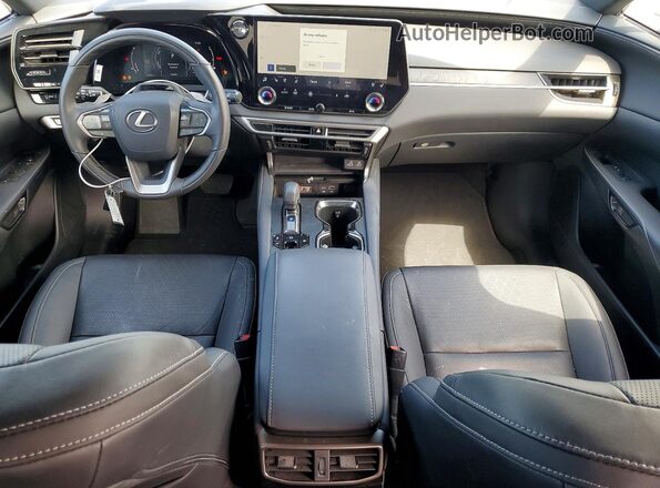 2T2BBMCA2PC017831 2023 LEXUS RX Black Dashboard view