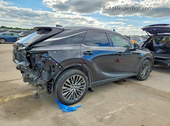 2T2BBMCA2RC034244 2024 LEXUS RX Black უკანა მარჯვენა