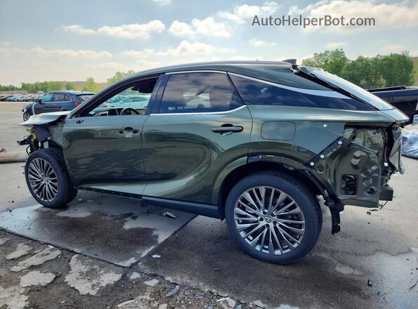 2T2BBMCA2RC045826 2024 LEXUS RX Green Trasero izquierdo