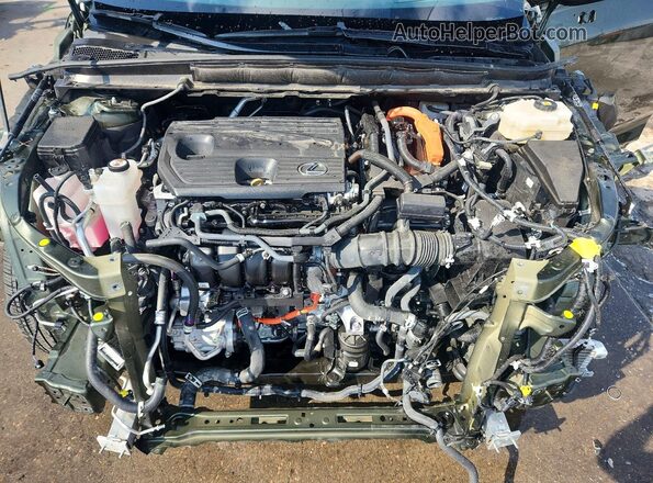 2T2BBMCA2RC045826 2024 LEXUS RX Green Vista del compartimento del motor