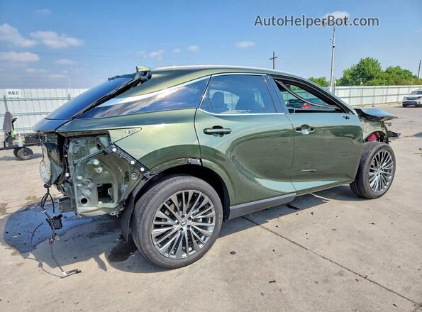 2T2BBMCA2RC045826 2024 LEXUS RX Green Trasero derecho