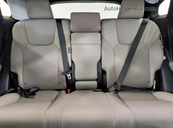 2T2BBMCA2SC101513 2025 LEXUS RX Silver Vista de los asientos traseros